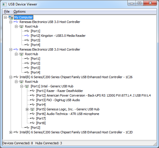 defile Omgivelser sund fornuft Managing USB bandwidth with USBView | r1ch.net